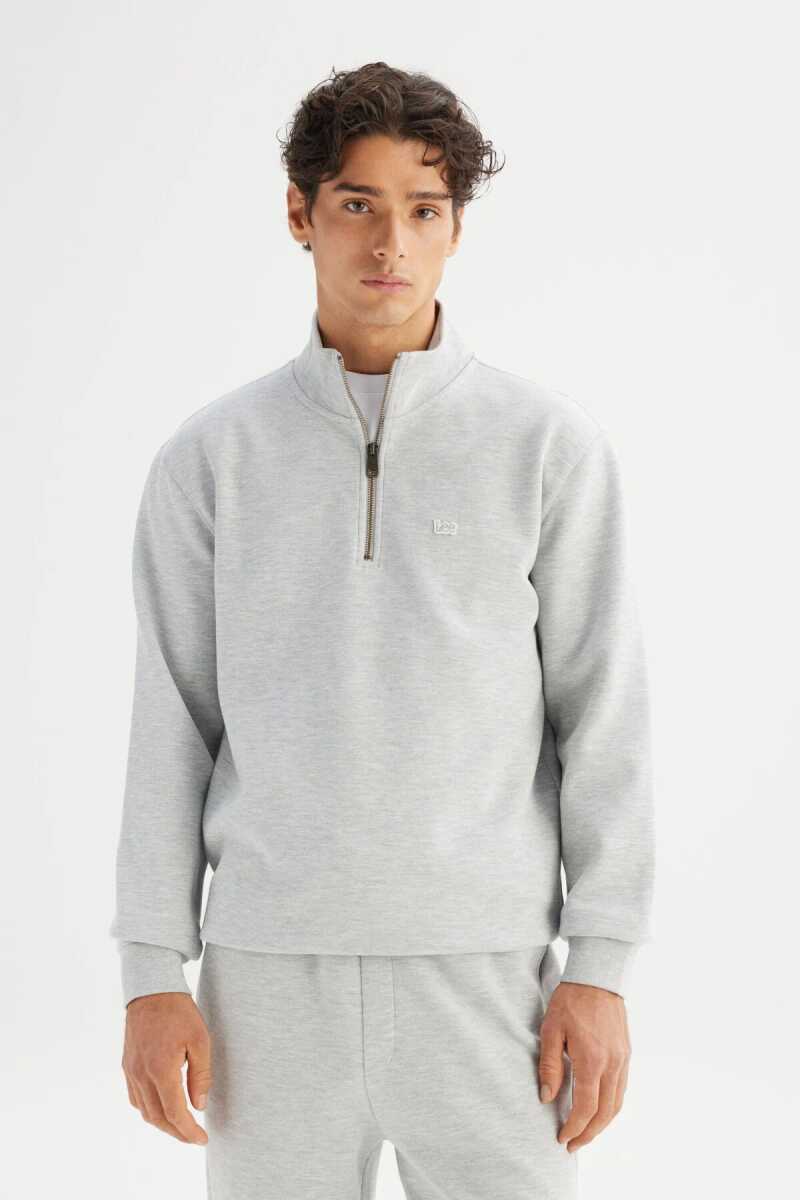 Lee Erkek Pike Interlock Half Zip Sweatshirt L252031236 - 3