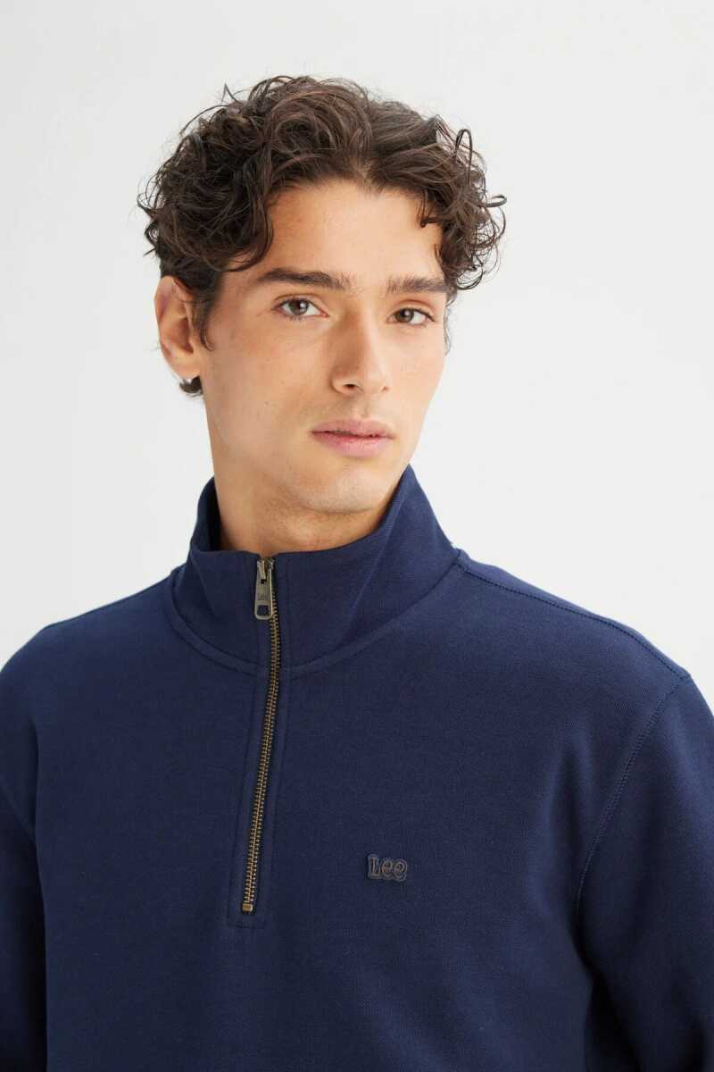 Lee Erkek Pike Interlock Half Zip Sweatshirt L2520312411 - 4