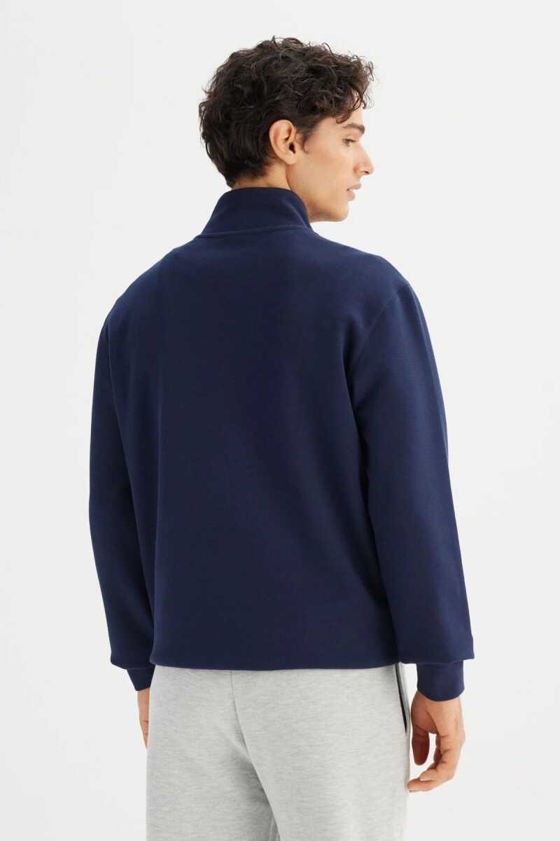 Lee Erkek Pike Interlock Half Zip Sweatshirt L2520312411 - 5