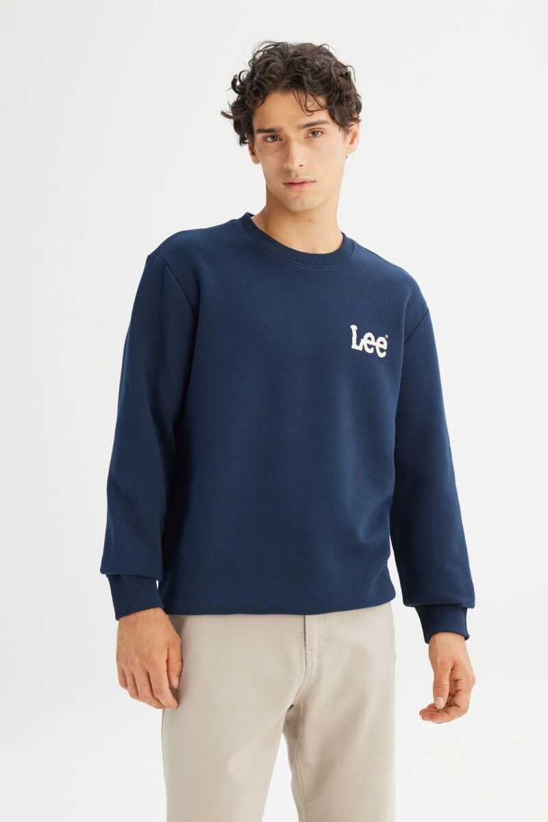 Lee Erkek Small Logo Sweatshirt L2520365607 - 1