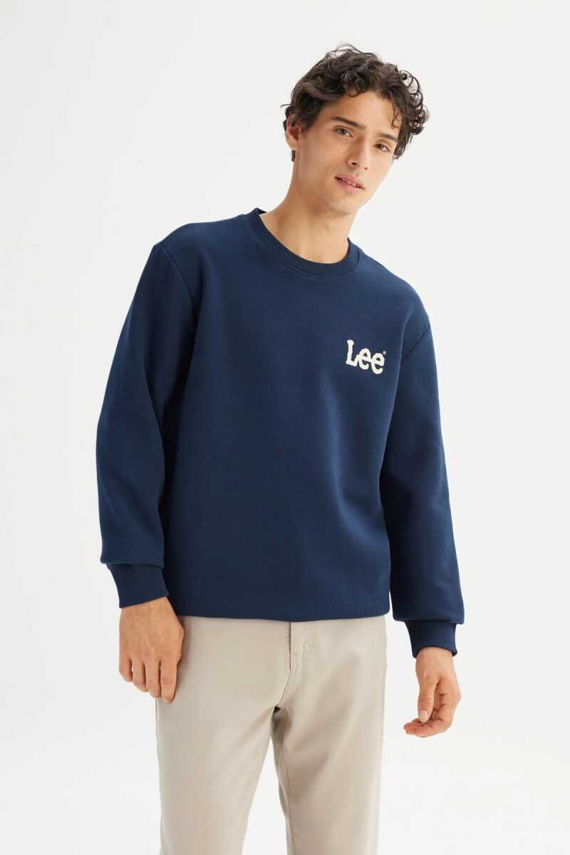 Lee Erkek Small Logo Sweatshirt L2520365607 - 3