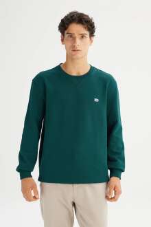Lee Erkek Small Logo Sweatshirt L81IRY898 