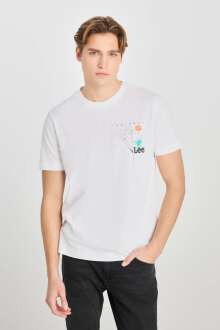 Lee Regular Fit Grafik Baskılı Erkek Tişört L2510319100