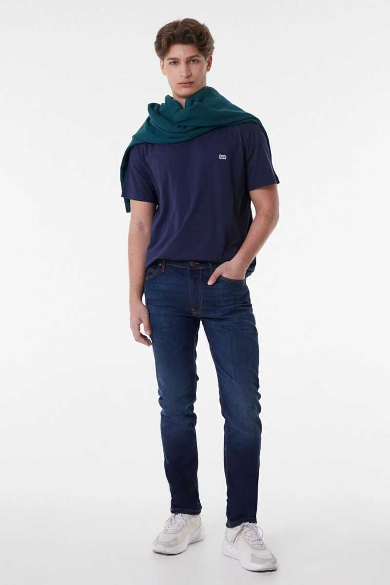 Lee Sıfır Yaka Erkek Tişört L60UFQ35 (1)