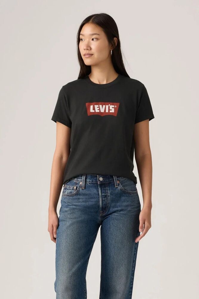 Levi's Gr Favorıte Tee Bw Vıntage Cavıar Kadın Siyah T-shirt 008BX-0007