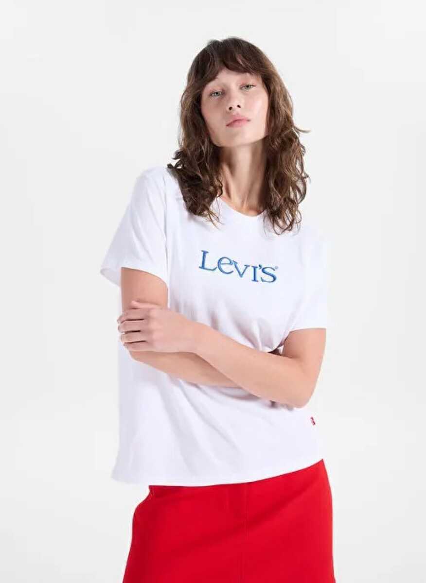 Levi's Gr Favorıte Tee Club Serıf Kadın Beyaz Tişört 008BX-0012