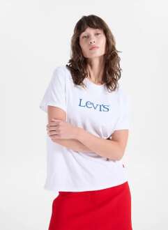 Levi's Gr Favorıte Tee Club Serıf Kadın Beyaz Tişört 008BX-0012