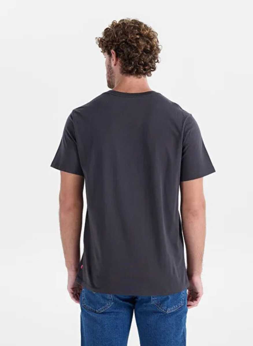 Levi's Graphıc Crewneck Tee Blurred Bw 1 Jersey Erkek Antrasit Tişört A2823-0378 - 5