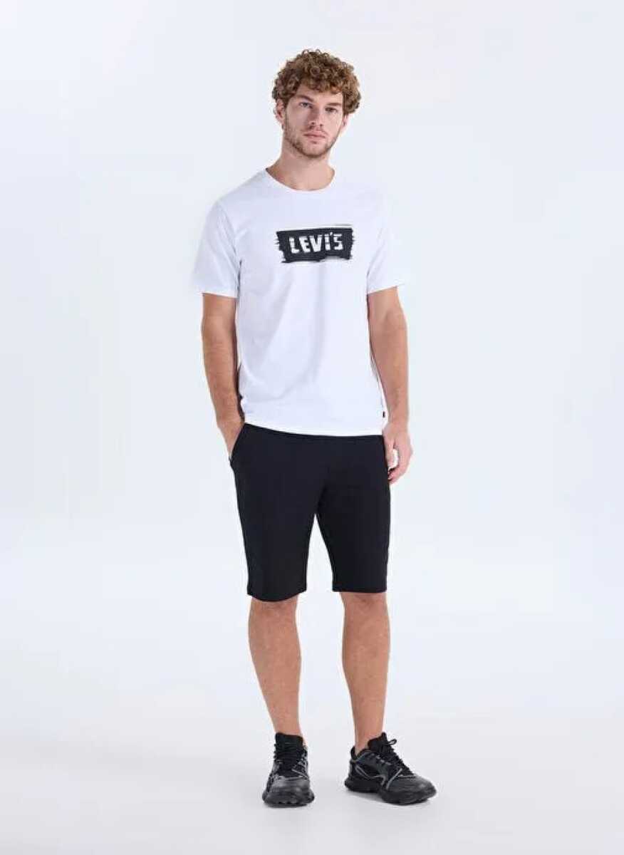 Levi's Graphıc Crewneck Tee Blurred Bw Plus Erkek Beyaz Tişört A2823-0377 - 2