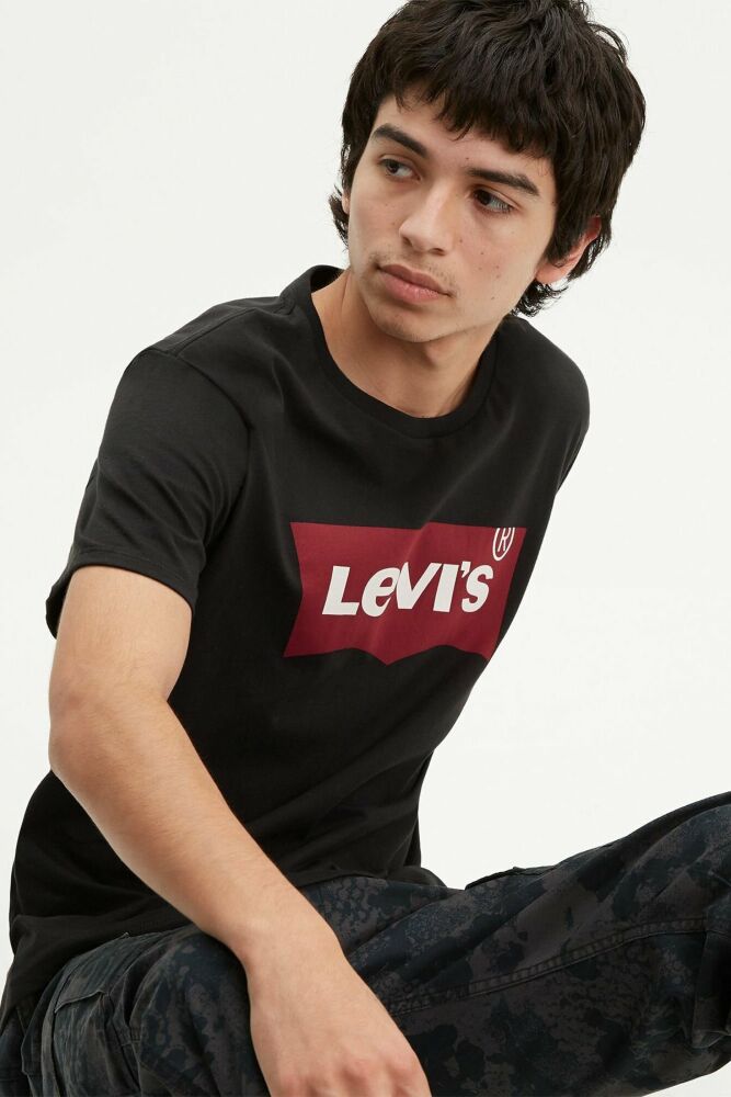 Levi's Graphıc Set In Neck Graphıc H215-Hm Erkek Siyah T-shirt 17783-0311 (1)