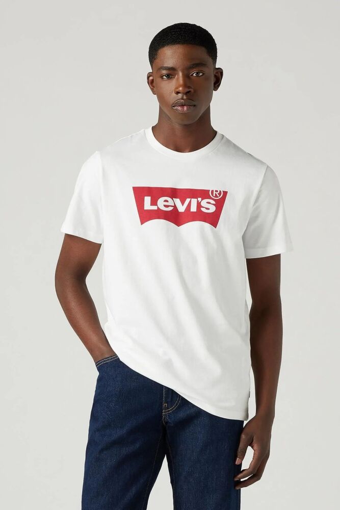 Levi'S Graphıc Set In Neck Hm Graphıc Erkek Beyaz T-shirt 17783-0314