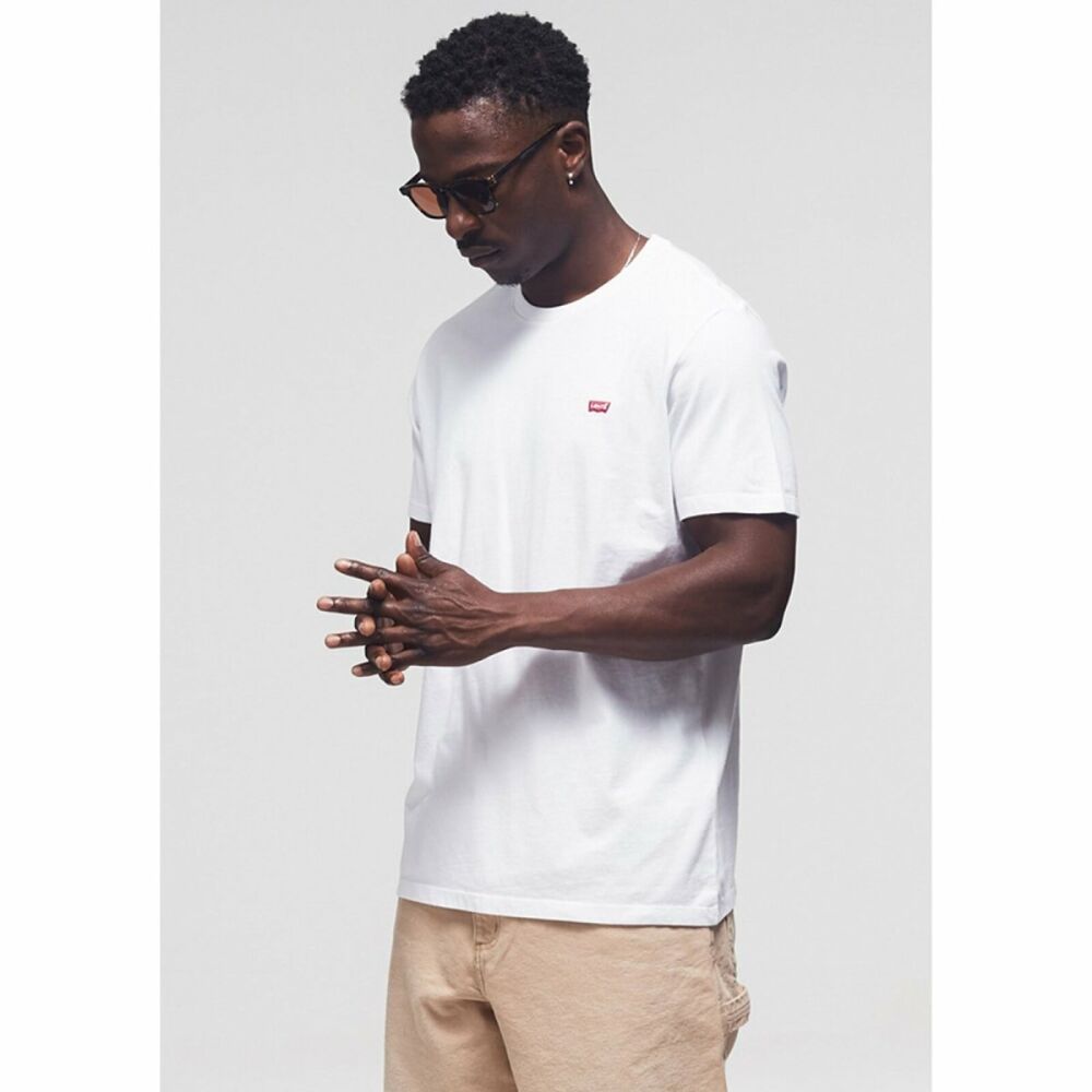 Levi's Ss Orıgınal Hm Tee + Jersey Erkek Beyaz Tişört 56605-0075