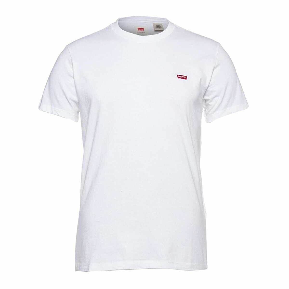 Levi's Ss Orıgınal Hm Tee + Jersey Erkek Beyaz Tişört 56605-0075 (1)