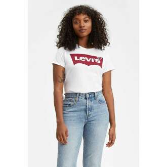 Levi's The Perfect Tee Large Batwıng Kadın Beyaz Tişört 17369-1310