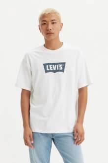Levi's Vıntage Bw Graphıc Tee Vıntage Indıgo Bw + Erkek Beyaz Tişört 000RY-0003