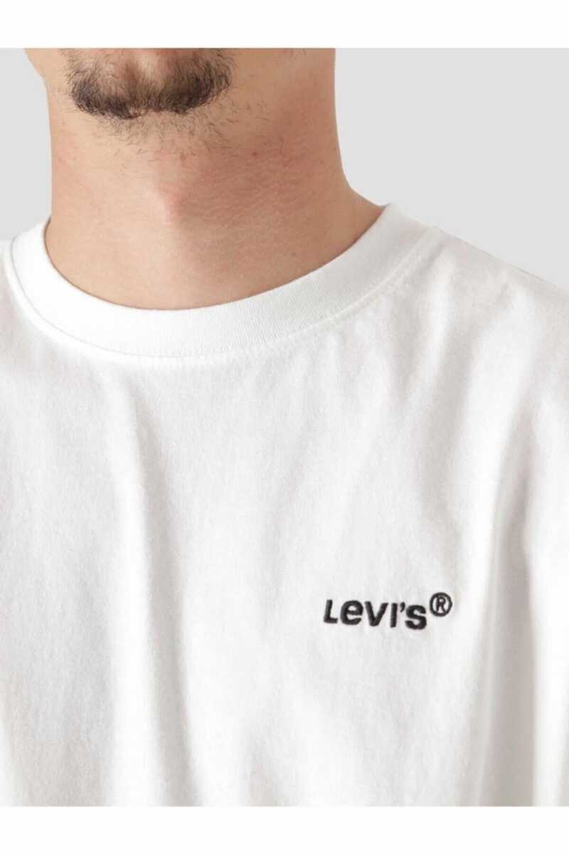 Levi's Vıntage Tee + Jersey Erkek Beyaz Tişört A0637-0000 - 3
