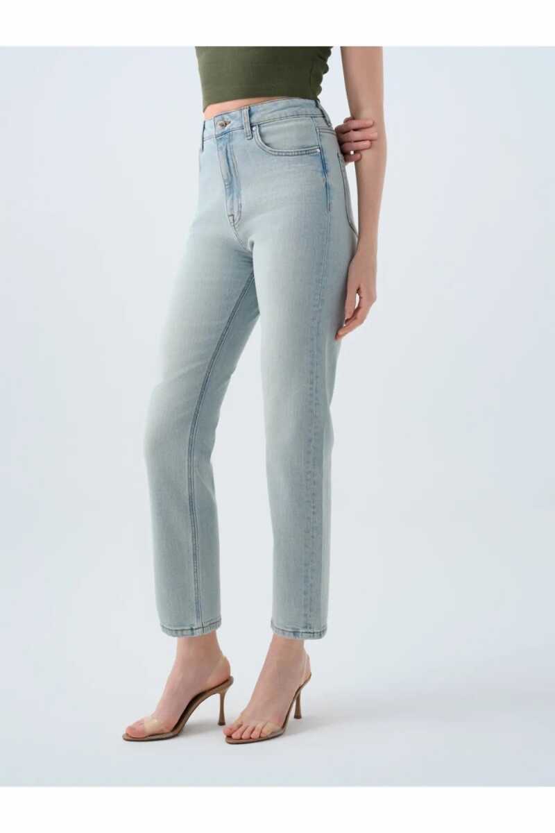 Loft Cosfort Straıght Carmen Vıntage Ice Blue Wash Kadın Jean Pantolon LF2038797 - 3
