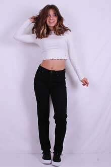 Loft Elena Emıly Black Wash Kadın Jean Pantolon LF2037088 