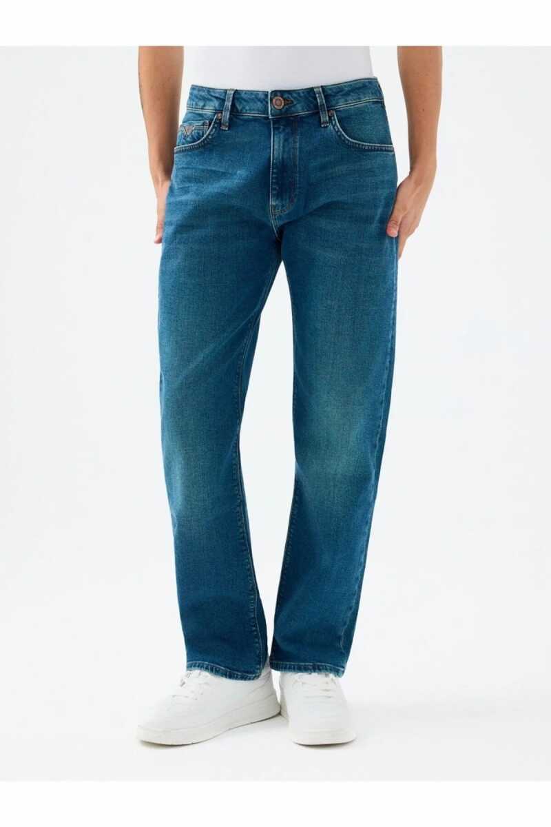 Loft Elton Dante Green Wash Erkek Jean Pantolon LF2038709 (1)