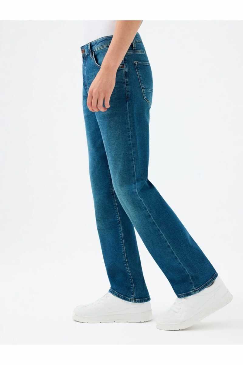 Loft Elton Dante Green Wash Erkek Jean Pantolon LF2038709 - 4