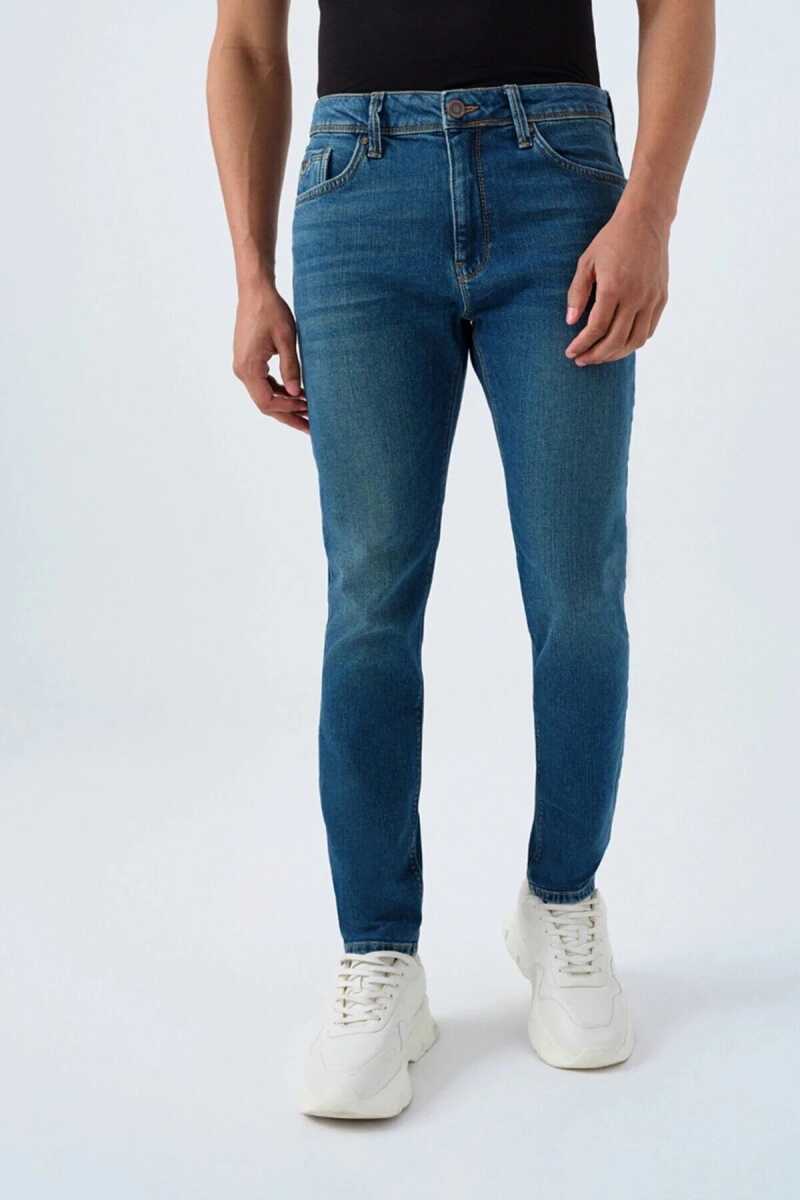 Loft Justin Dante Green Wash Erkek Jean Pantolon LF2037021 (1)