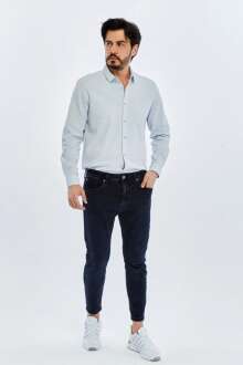 Loft Justin Enzo Blue Black Wash M Erkek Jean Pantolon LF2043526 