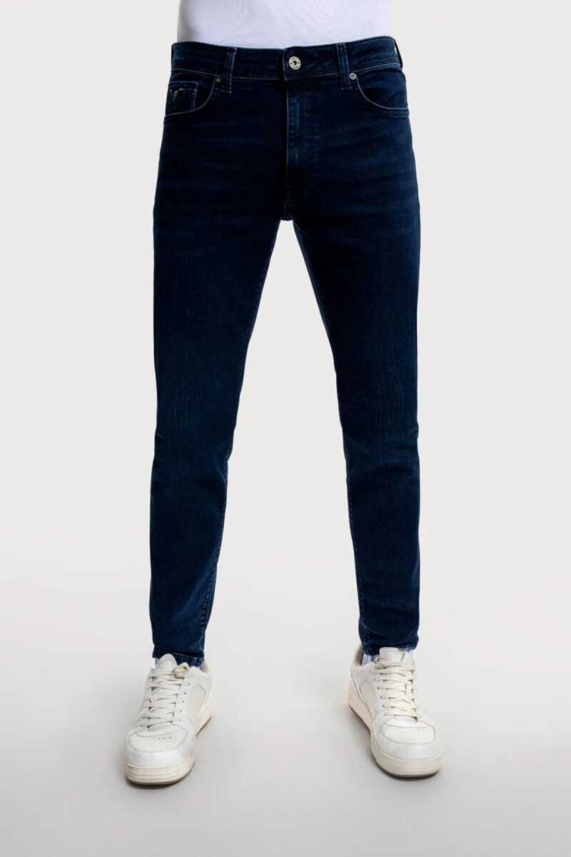 Loft Justın Martın Dark Blue Black Wash Erkek Jean Pantolon LF2035717 - 3