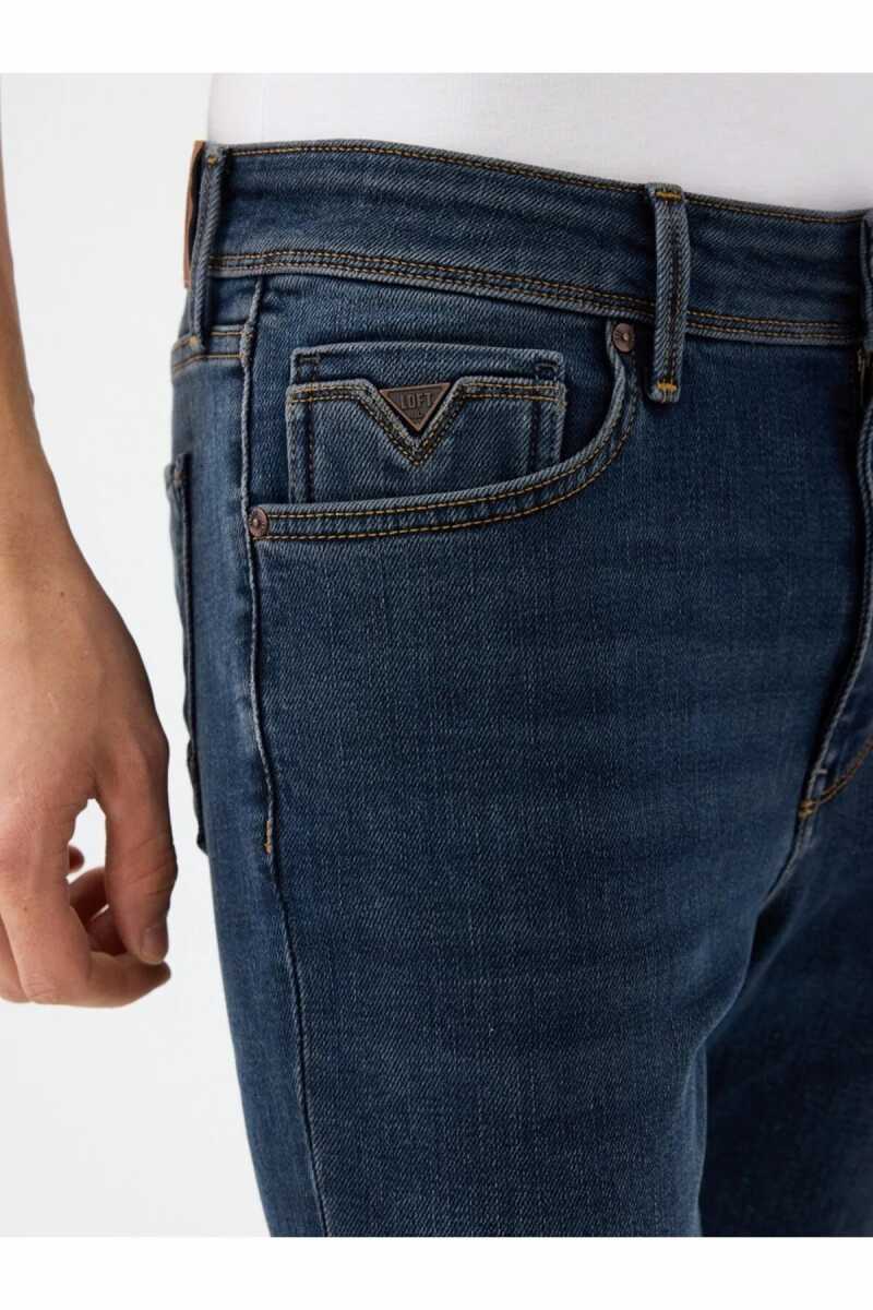 Loft Justın Vıntı Wash Erkek Jean Pantolon LF2040553 - 5