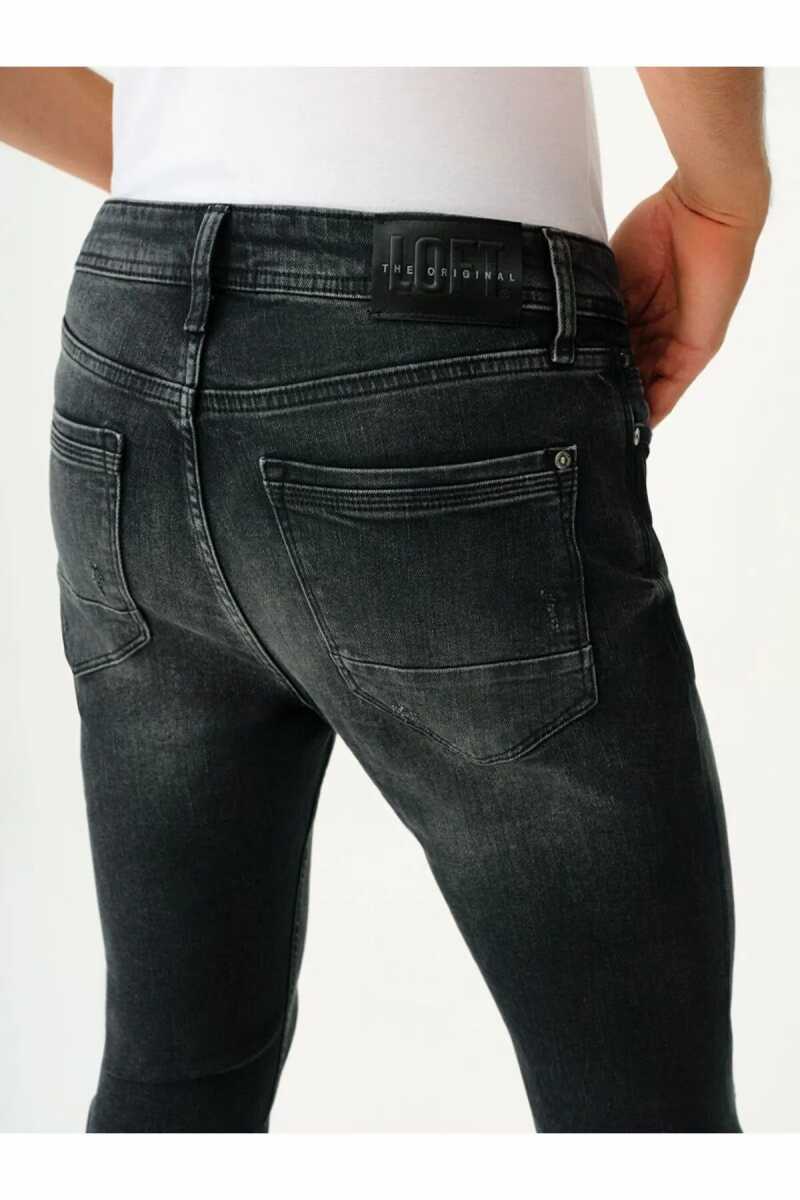 Loft Kort Wash Erkek Jean Pantolon LF2032701 - 5