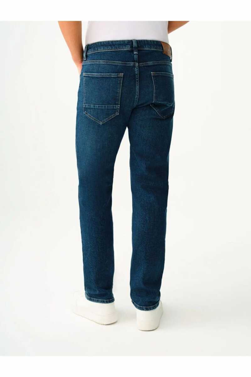 Loft Lucas Sımon Dark Wash Erkek Jean Pantolon LF2037331 - 3