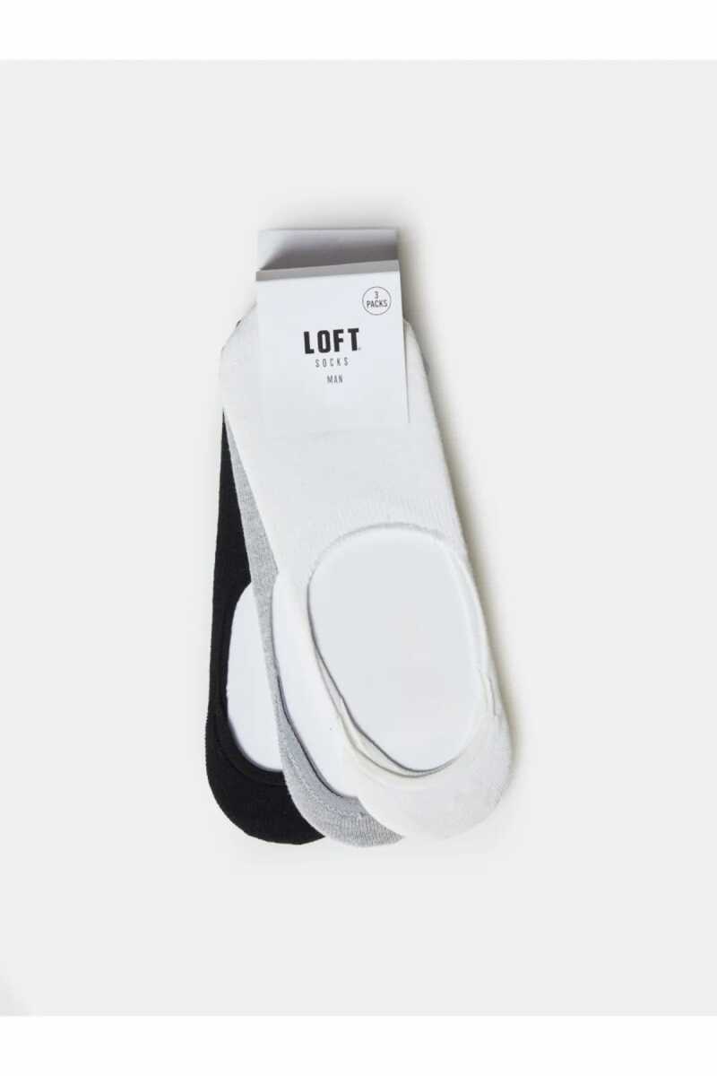 Loft Multı Color 3 Lü Paket Erkek Çorap LF2040038 - 1