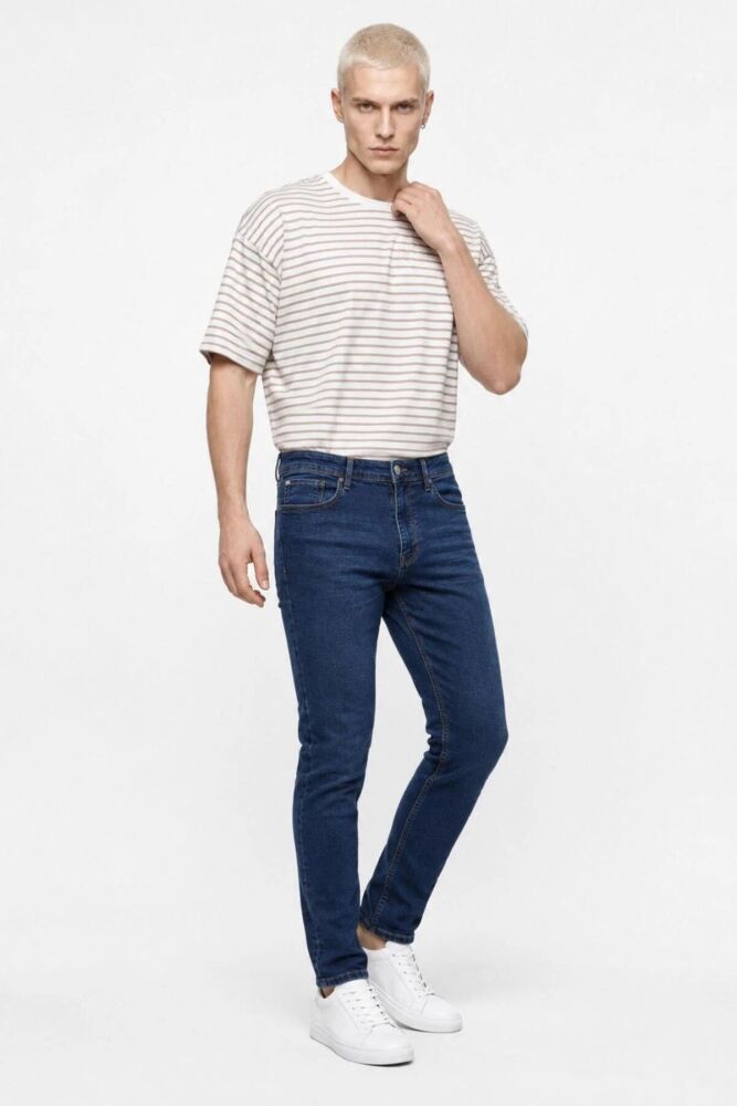 Loft Ricardo Enzo Dark Blue Wash M Erkek Jean Pantolon LF2043531