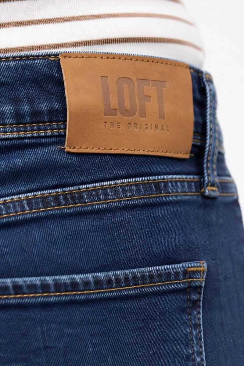 Loft Ricardo Enzo Dark Blue Wash M Erkek Jean Pantolon LF2043531 - 4
