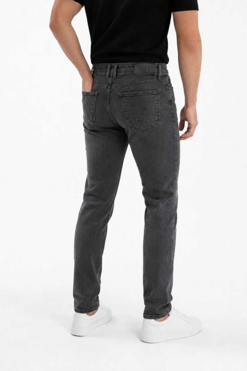 Loft Ricardo Enzo Grey Wash M Erkek Jean Pantolon LF2043529 - 3