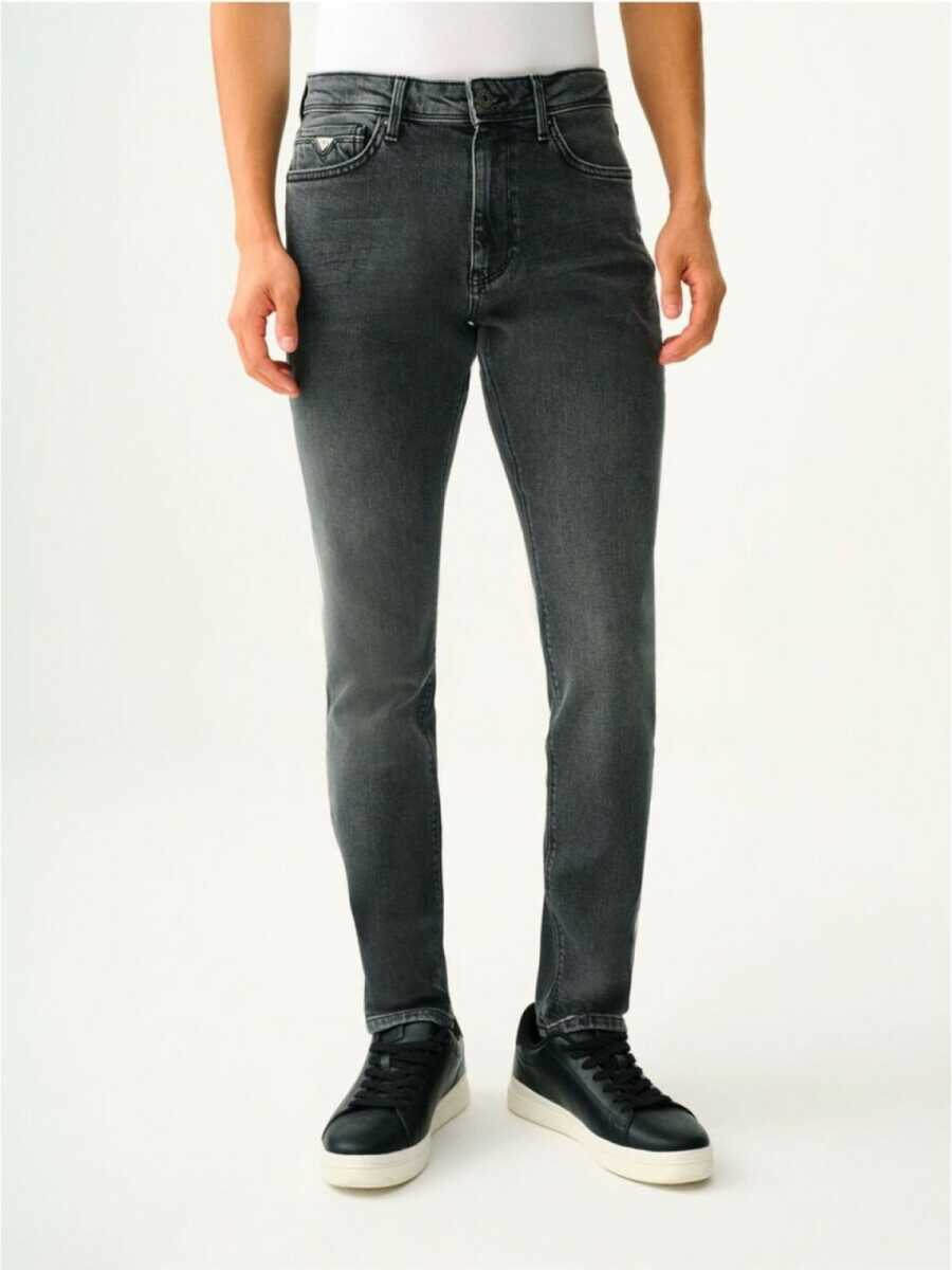 Loft Ricardo Smoked Grey Wash Erkek Jean Pantolon LF2037010 - 4