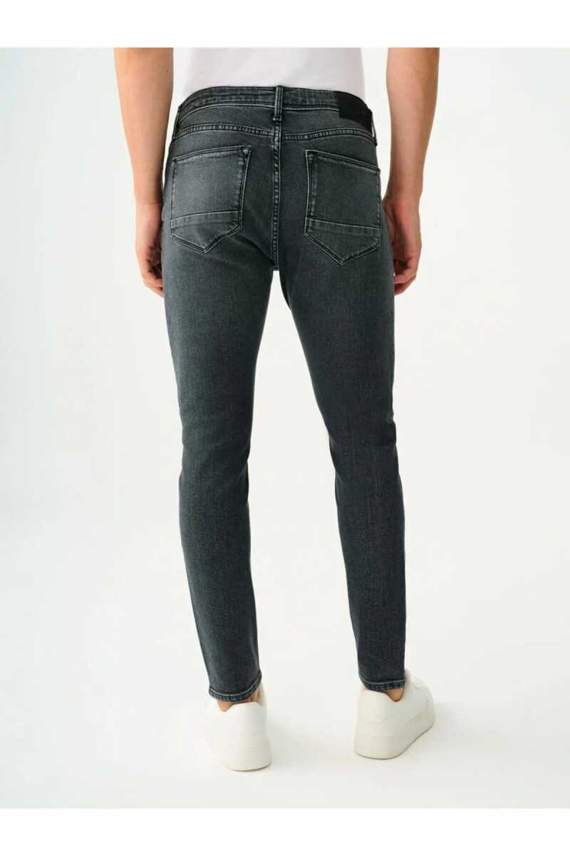 Loft Justin Smoked Grey Wash Erkek Jean Pantolon LF2037012 - 3