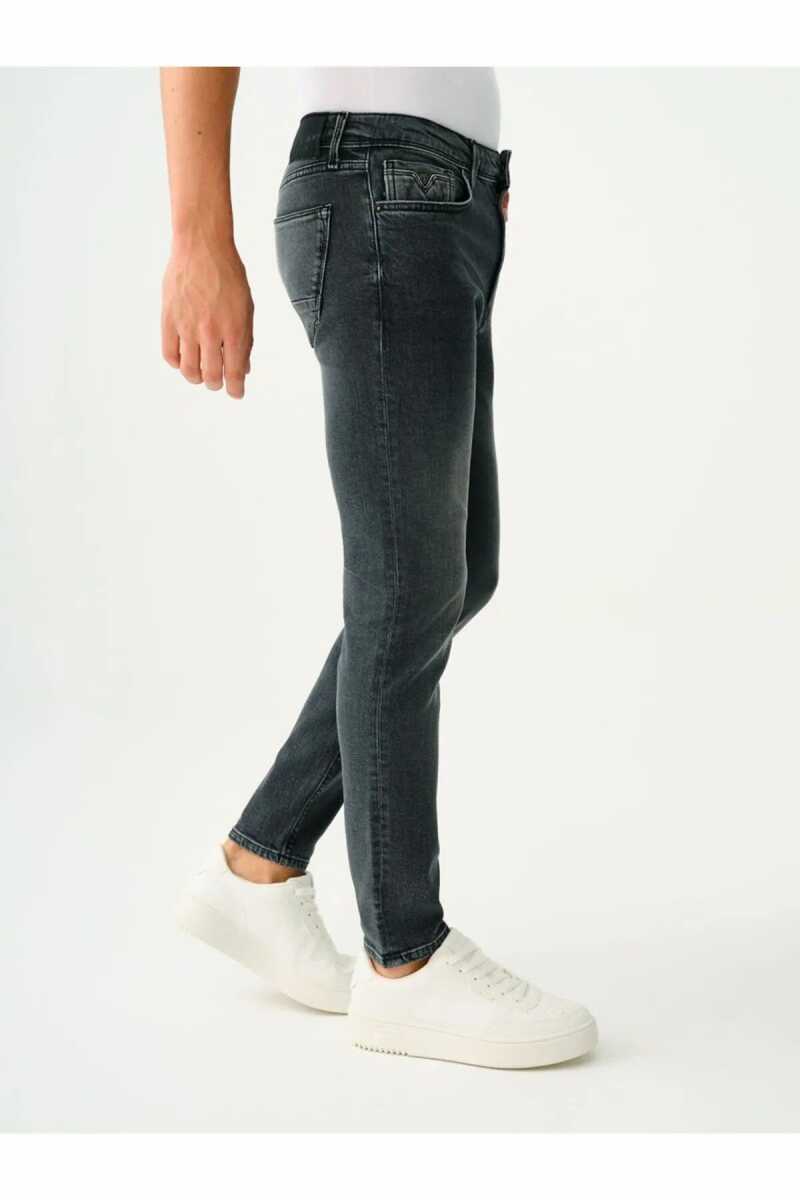 Loft Justin Smoked Grey Wash Erkek Jean Pantolon LF2037012 - 4
