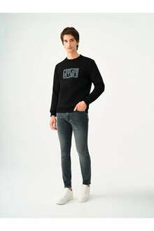 Loft Smoked Grey Wash Erkek Jean Pantolon LF2037012 