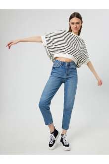Loft Stella Mom Kadın Jean Pantolon LF2037085 