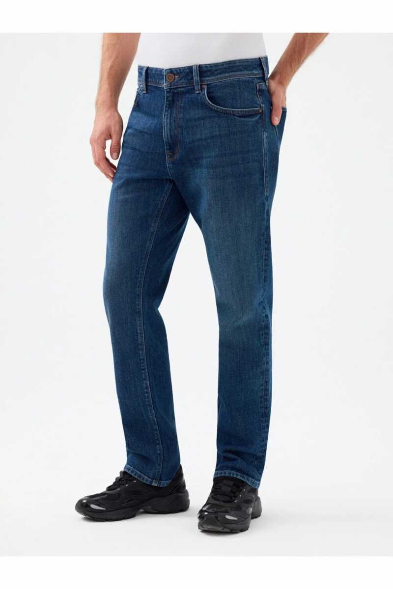 Loft TerryBrown Lukas Dark Wash Erkek Jean Pantolon LF2037013 - 4