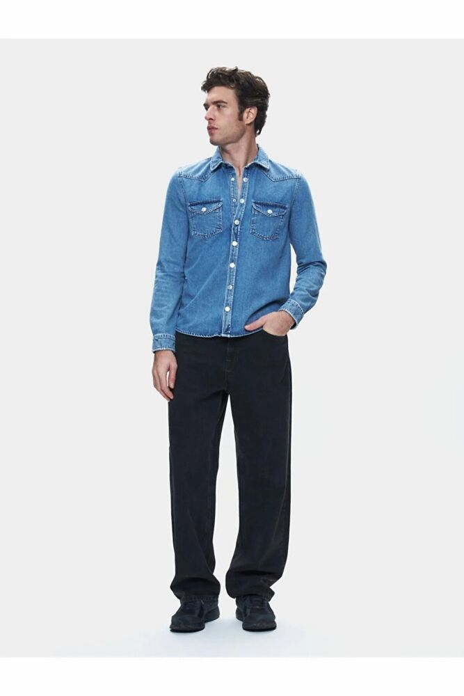 Ltb Rohan Dannıo Wash Erkek Jean Gömlek