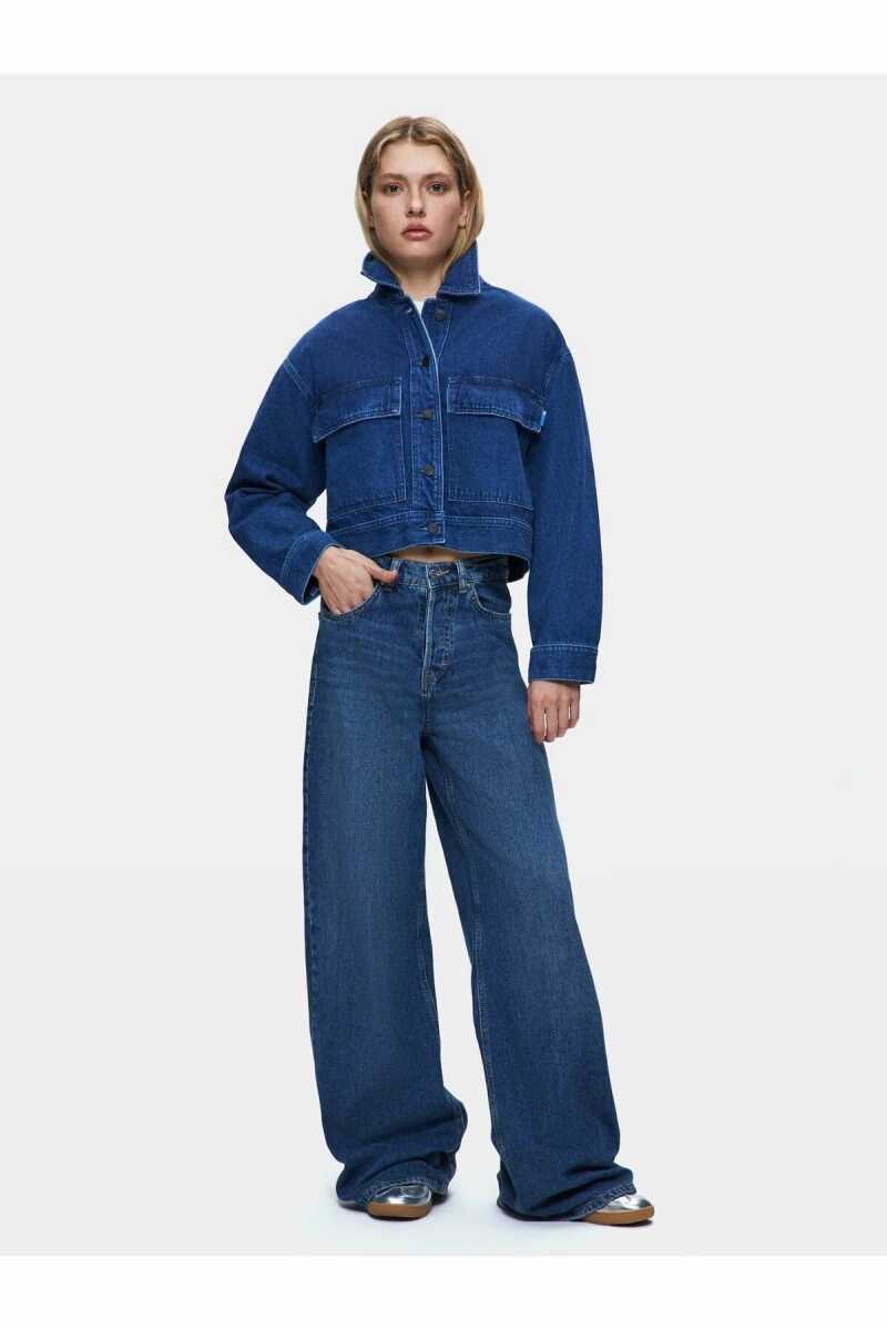 Ltb Skyla Ailia Wash Kadın Jean Ceket - Ltb