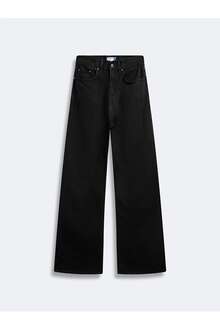 Ltb Vıonne H Black Wash Wide Leg Kadın Jean Pantolon
