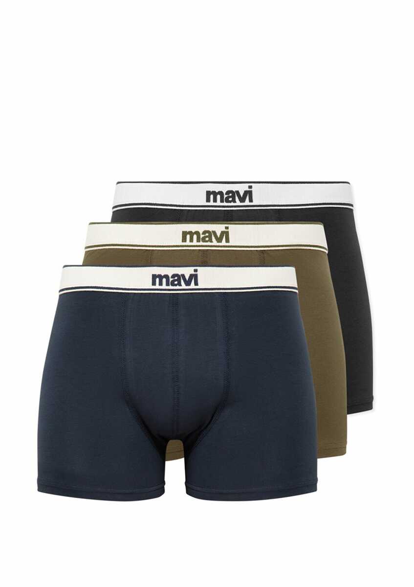 Mavi 3 Lü Paket Erkek Boxer 0911416-33648