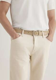 Mavi Açık Kahve Erkek Kemer 0911877-70218 