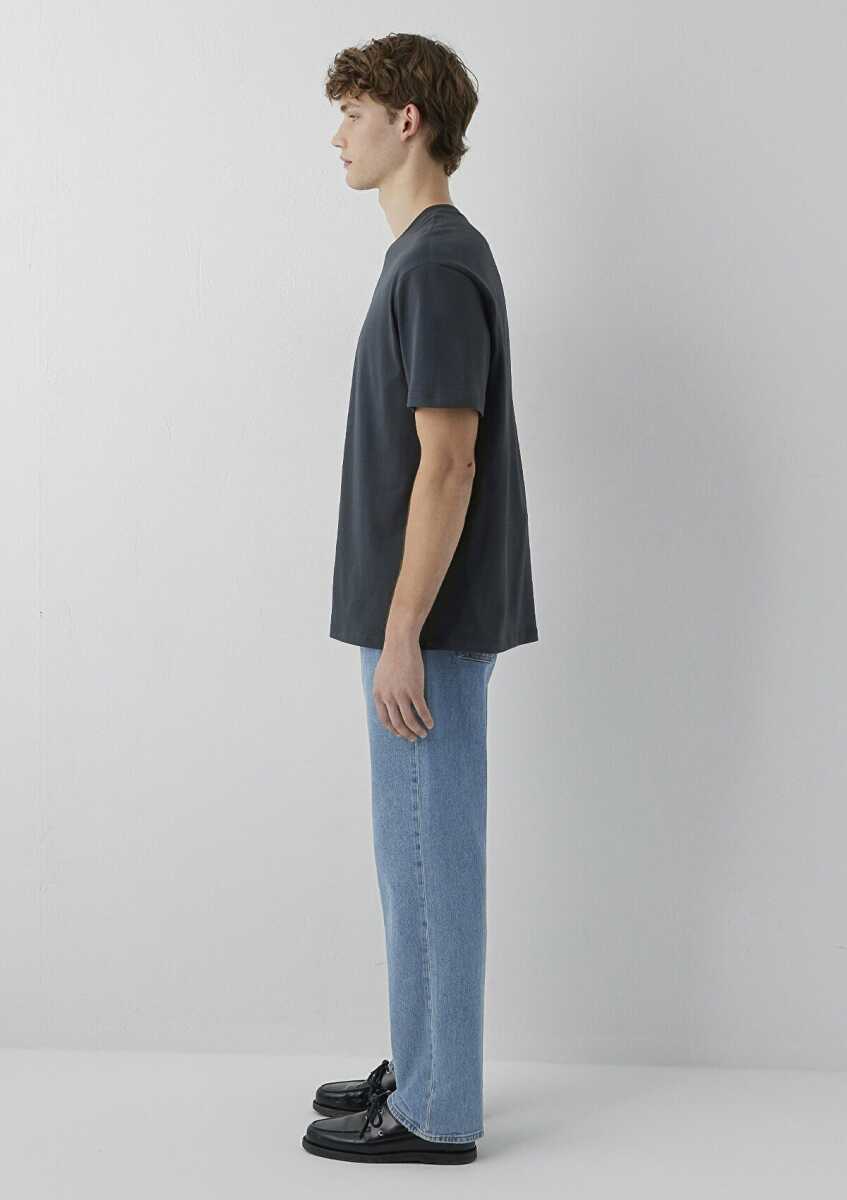 Mavi Antrasit Basic Loose Fit Erkek Tişört 066249-91268 - 4