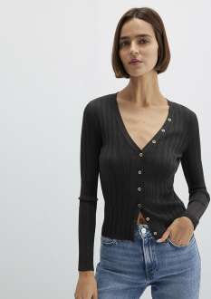 Mavi Antrasit Kadın Hırka 1710864-70262 