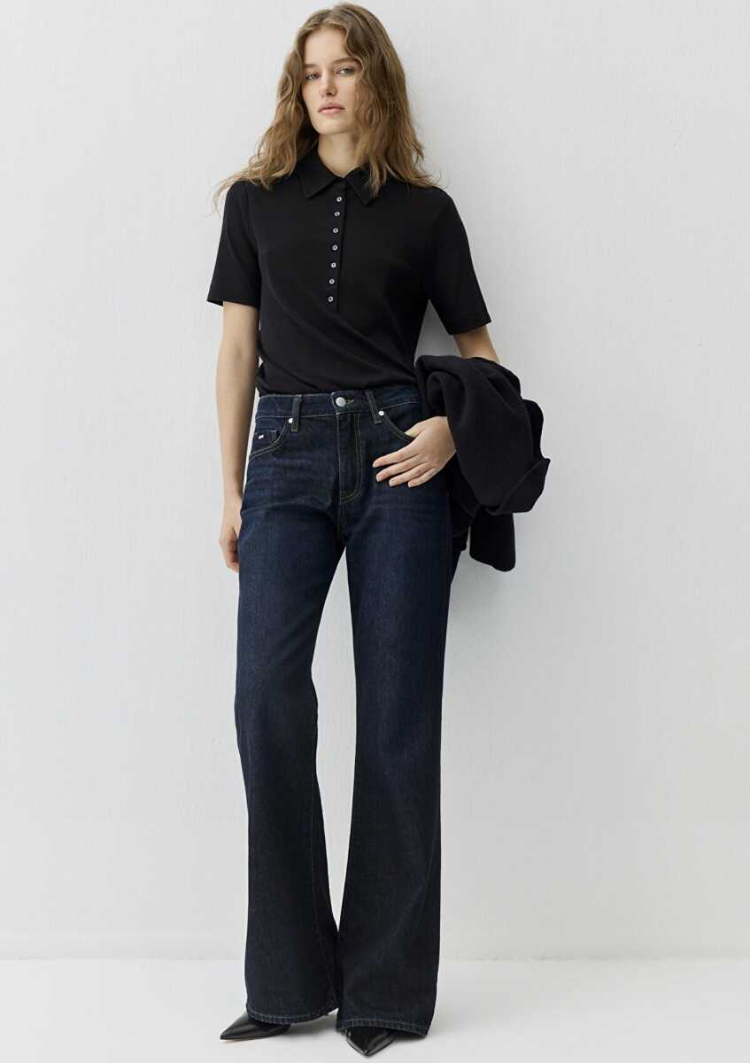 Mavi Ashlie Mavi Edition Tencel Lyocell Karışımlı Derin Mavi Kadın Jean Pantolon 1012714-91275 - Mavi