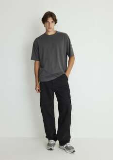 Mavi Austin Mv91 Street Antrasit Baggy Normal Bel Daralan Paça Erkek Jean Pantolon 0011214-88538