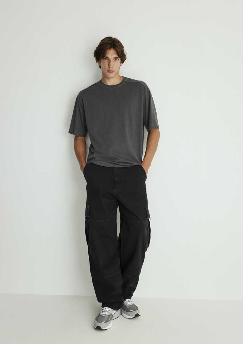 Mavi Austin Mv91 Street Antrasit Baggy Normal Bel Daralan Paça Erkek Jean Pantolon 0011214-88538 - 2